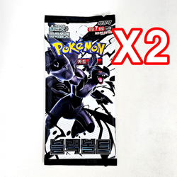 8 PACKS Pokemon Cards Black Bolt White Flare Mega Inferno X Brave Booster KOREAN - Image 2
