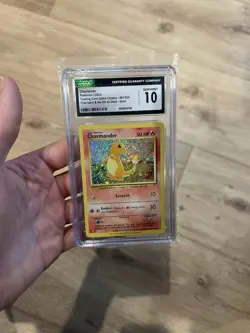 Charmander 001/034 Classic Collection CGC 10 Gem Mint Pokemon Card - Image 1