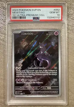 Mewtwo SVP 052 151 Ultra Premium Collection Promo Pokemon Card PSA 10 Gem Mint - Image 1
