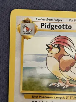 Pokemon Pidgeotto 22/102 WotC Base Set Unlimited Rare Card TCG Vintage Non Holo - Image 2