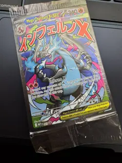 Pokemon Mega Charizard X ex 023 + Oricorio ex Phantasmal Flames UPC Promo Sealed - Image 1