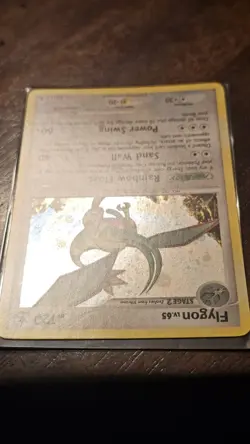 Pokemon TCG Flygon 5/111 Rising Rivals Holo Rare *Holo Bleed* - Image 2