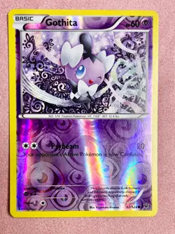 Gothita | 32/124 | Fates Collide | 2016 Pokemon Common | Reverse Holo | LP - Image 1