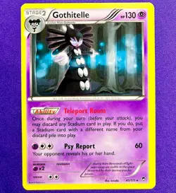 Gothitelle | 41/111 | XY Furious Fists | 2014 Pokemon Card Rare Non Holo | LP - Image 1