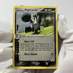 Pokemon TCG Team Magma Vs Team Aqua Mightyena And Poochyena 8 Card Lot B - Image 3