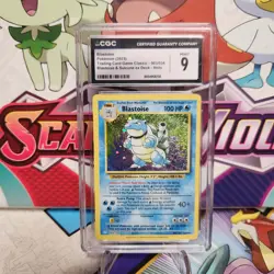 CGC 9 Blastoise 003/034 CLB Holo - Pokemon TCG Classic - SHIPS FAST - Image 1