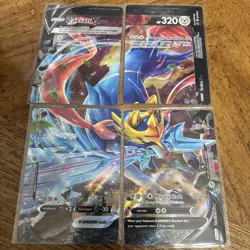 💥 Pokemon Black Star Promo Zacian V Union Holo - Set of 4 SWSH163 - SWSH166 A1 - Image 1