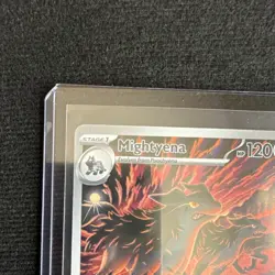 Pokemon Mightyena ASC EN 243/217 Rare Holo Stage 1 Wolf HP 120 2026 EN - Image 3
