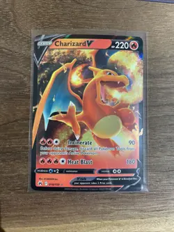 Pokemon TCG Charizard V 018/159 – Crown Zenith – Holo Ultra Rare – NM - Image 1
