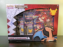Pokemon TCG Celebrations Collection Lance's Charizard V Box 820650101625 - Image 1