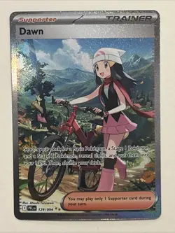 Pokemon TCG Dawn 129/094 Phantasmal Flames SIR Special Illustration Rare MINT/NM - Image 1