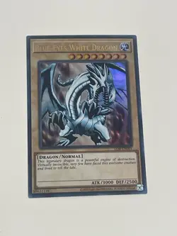 Konami Blue-Eyes White Dragon LOB-EN001 Ultra Rare Holo 25th Anniversary Edition - Image 1
