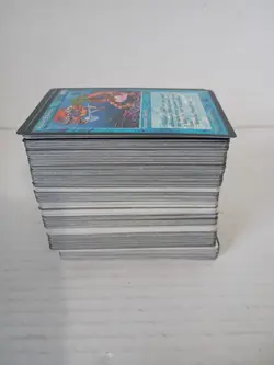 Vintage Magic The Gathering Deckmaster Lot 235 cards white black borders game - Image 3