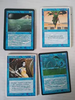 Vintage Magic The Gathering Deckmaster Lot 235 cards white black borders game - Image 4