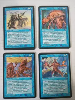 Vintage Magic The Gathering Deckmaster Lot 235 cards white black borders game - Image 5