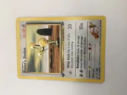 2000 Pokemon Gym Blaine's Growlithe and More 1st Edition Lot of 7 cards - Image 2