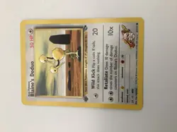 2000 Pokemon Gym Blaine's Growlithe and More 1st Edition Lot of 7 cards - Image 3