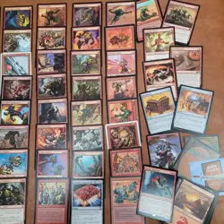 Krenko Mob Boss Red **GOBLINS** Tribal Custom Built COMMANDER DECK MTG 100 Cards - Image 2