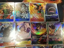 One Piece 13 SR Card Lot: OP13 ENGLISH Premium Booster Vol. 2 Cards - Image 3