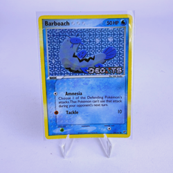 Pokemon Card Barboach 54/107 Reverse Holo Stamped EX Deoxys - Image 1