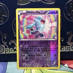 Wobbuffet XY - BREAKthrough 67/162 Reverse Holo Pokemon Trading Card 2015 LP - Image 1