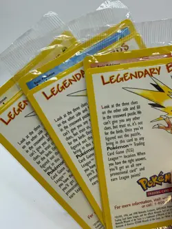 Pokemon Legendary Birds - SEALED FULL SET - WOTC Vintage Promo Cards - Wow! - Image 5