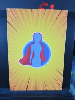 Storm Marvel Rare Glitter Art Card Collectible Comic Character CCG NM X-Men - Image 3