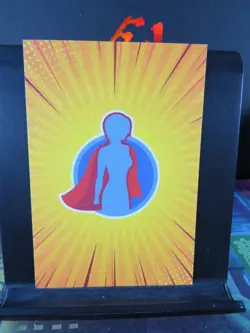 Rogue Marvel Rare Glitter Art Card Collectible Comic Character CCG NM X-Men - Image 3