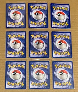 POKEMON Holo Black Star Card Mix Lot x9 - Jungle Fossil Rocket Base - Good / EX - Image 2