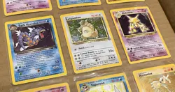 POKEMON Holo Black Star Card Mix Lot x9 - Jungle Fossil Rocket Base - Good / EX - Image 4