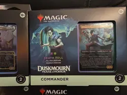 MTG Duskmourn: House of Horror Commander Decks Display (Set of 4) Bundle Set NEW - Image 5