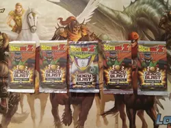x5 - Dragon Ball Z Senzu Blast Booster 3 card promo Pack - 4 regular + 1 Cell !! - Image 3
