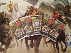 x5 - Dragon Ball Z Senzu Blast Booster 3 card promo Pack - 4 regular + 1 Cell !! - Image 4