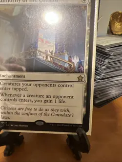 MTG Magic the Gathering Authority of the Consuls R 0137 Promo Stamped - Image 2