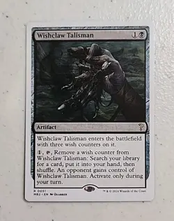 Wishclaw Talisman (White Border) Mystery Booster 2 Regular MTG - Image 1