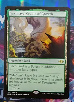 Mtg Modern Horizons 2 Yavimaya, Cradle Of Growth NM - Image 1