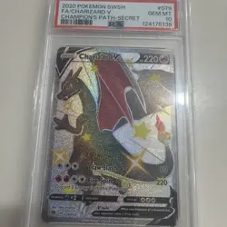 2020 Pokemon SWSH FA/Charizard V Champions Path Secret Rare #79 - 79/73 GM 10 - Image 2