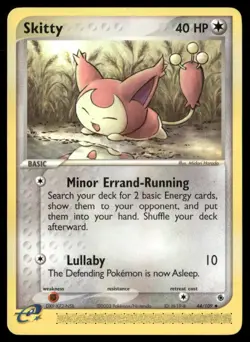 Skitty #44/109 Ruby and Sapphire Pokemon (1N) - Image 1