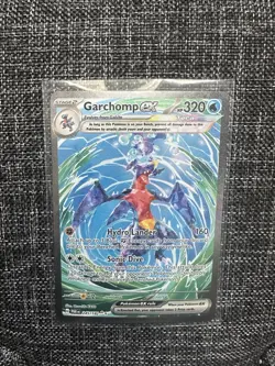 Pokemon Garchomp ex 245/182 SV04 Paradox Rift Special Illustration Rare Holo - Image 1