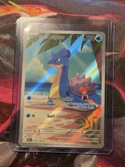 Pokemon TCG Misty's Lapras 194/182 Illustration Rare Holo Sv10: Destined Rivals - Image 3