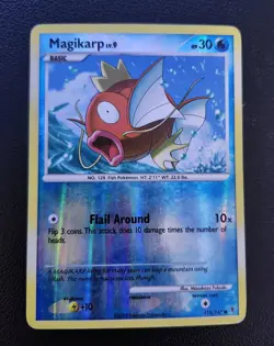 Pokemon Magikarp 110/147 Holo – Supreme Victors – HP – Heavily Played - Image 1