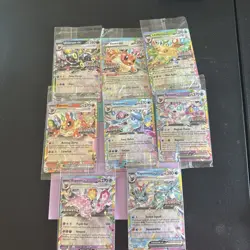 Pokemon Prismatic Evolutions Surprise Stamped Promo- Lot Of 8 SEALED - Image 1