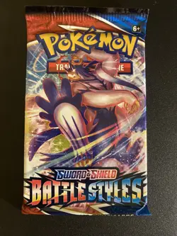 Pokemon TCG Sword&Shield Battle Styles Booster Pack New Sealed - Image 1