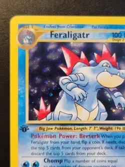 Pokemon Feraligatr Neo Genesis 1st Edition 4/111 NM - Image 2