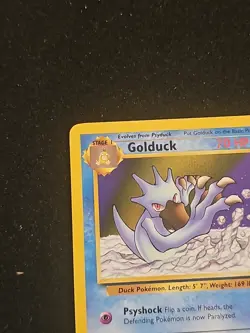 Pokemon TCG Golduck Fossil 35/62 Regular 1999-2000 Wizards Uncommon - Image 2
