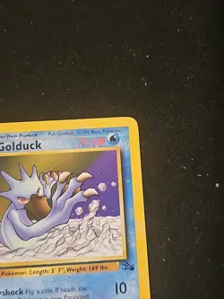 Pokemon TCG Golduck Fossil 35/62 Regular 1999-2000 Wizards Uncommon - Image 3