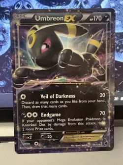 Umbreon EX 55/124 - XY Fates Collide - Holo Ultra Rare - Pokemon - Image 1