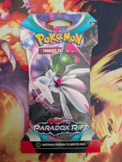 2 Pokemon Sleeved Booster Packs Scarlet & Violet Paradox Rift - Image 3