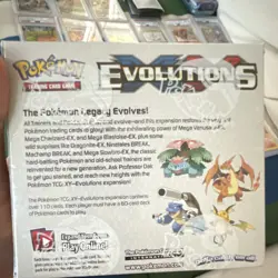 Pokemon Evolutions Booster Box English 2016 Charizard Raichu Venusaur Blastoise - Image 3