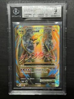 Pokemon TCG M Charizard EX Holo 101/108 Evolutions UR Full Art BGS 9 MINT ENG - Image 3